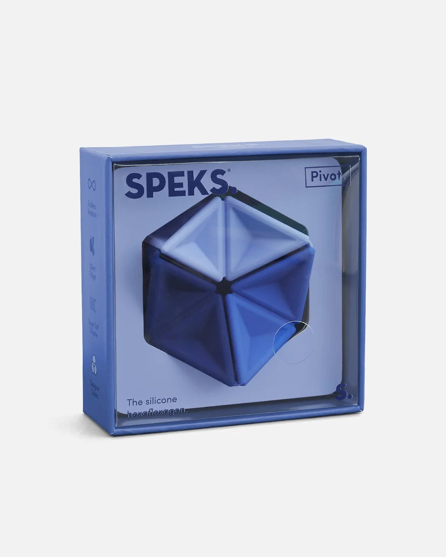 Speks Pivot Magnetic Fidget Toy Navy