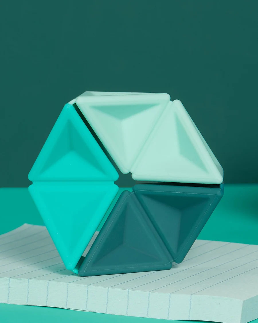 Speks Pivot Magnetic Fidget Toy Teal