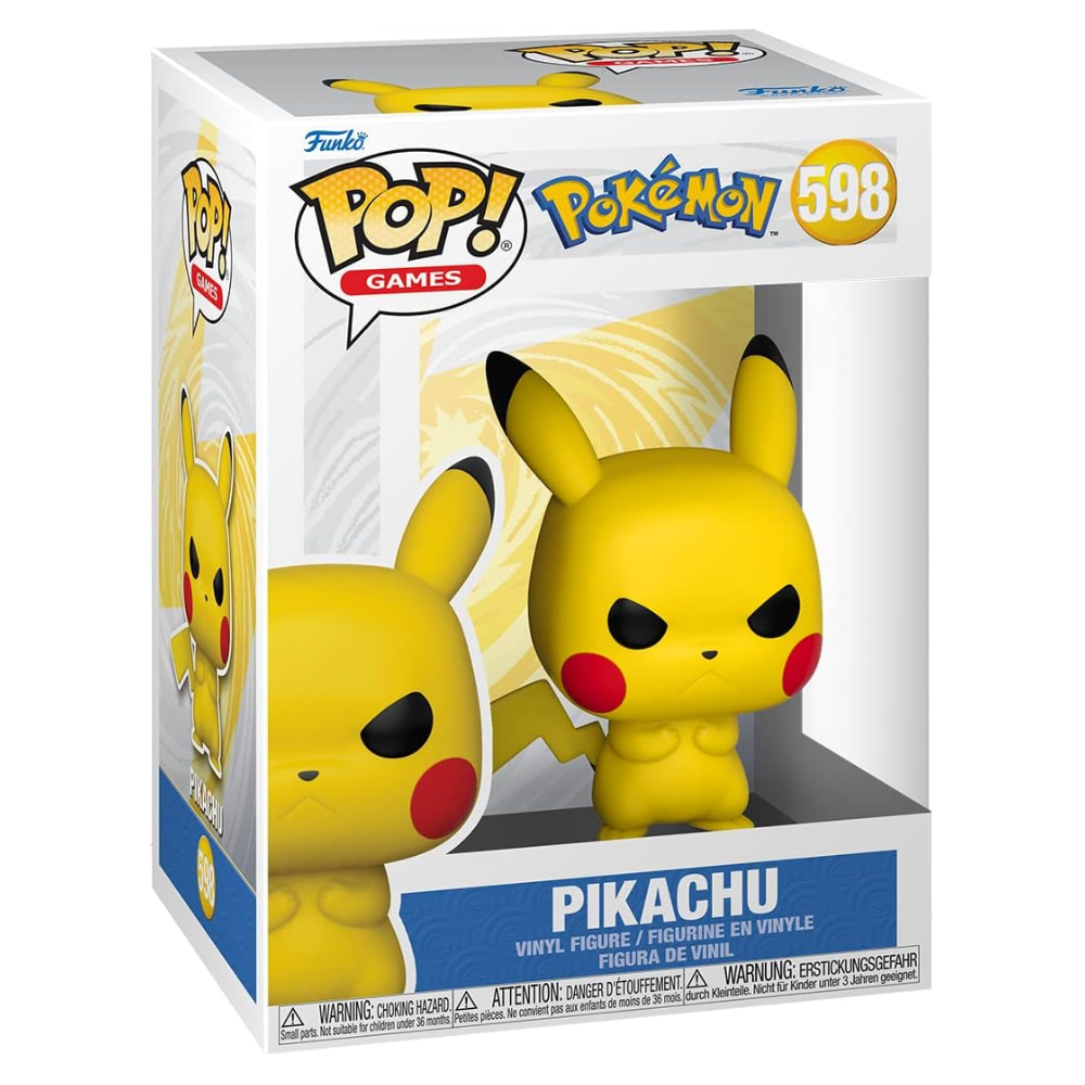 Funko POP! Games: Pokémon - Grumpy Pikachu Vinyl Figure