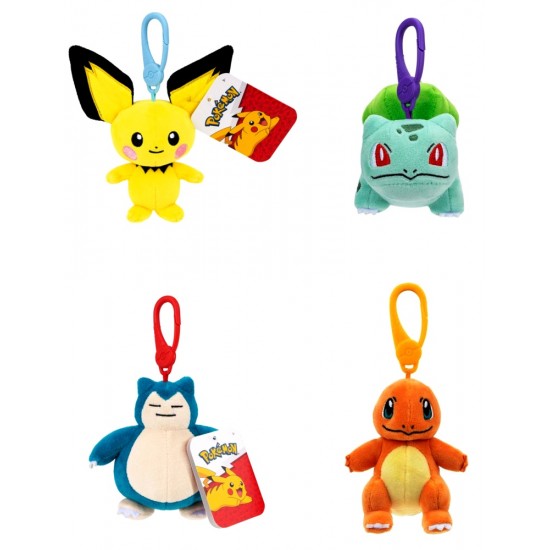 Pokemon 3.5" Bag Clip Assortment