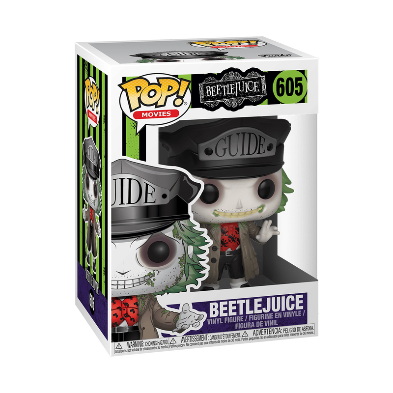 Funko POP! Movies: Beetlejuice - Beetlejuice with Hat