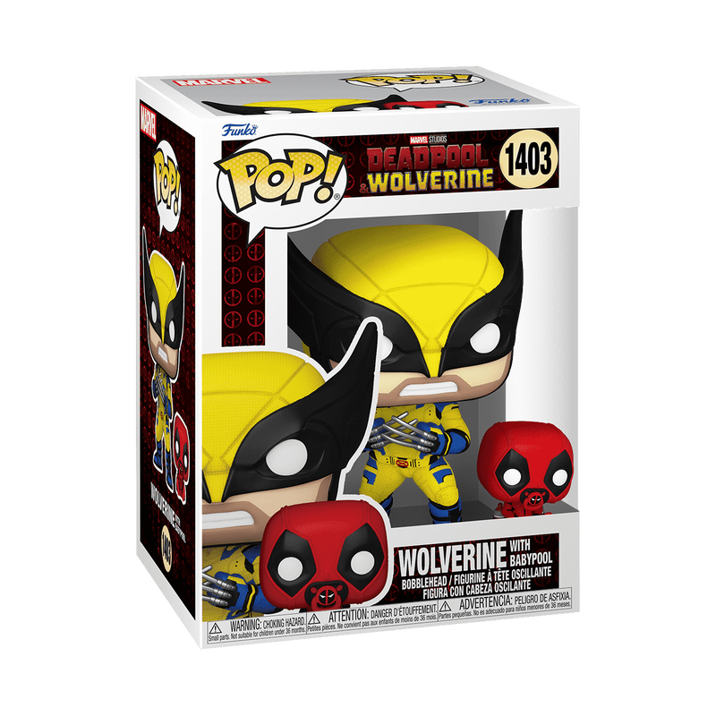 Funko POP! Marvel: Deadpool and Wolverine - Deadpool with Babypool