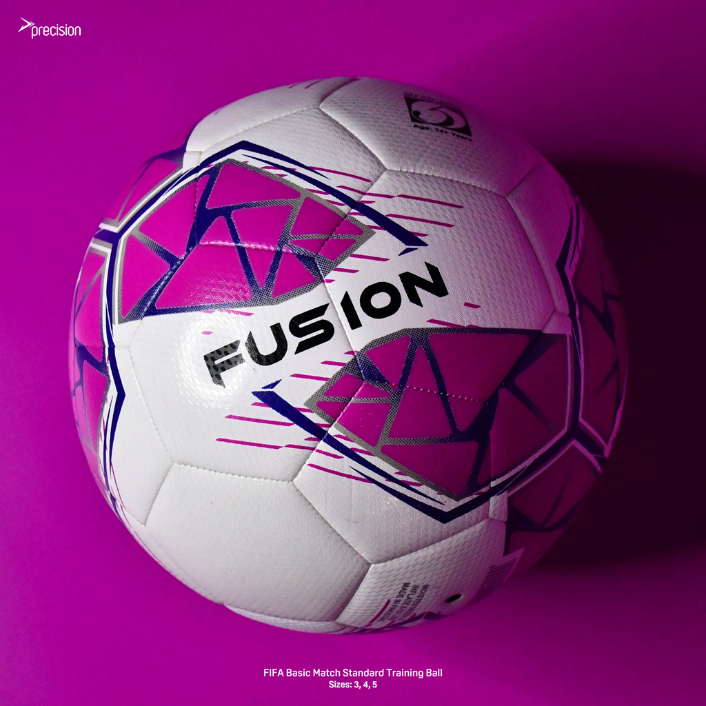 Precision Fusion FIFA Basic Training Ball Purple/White
