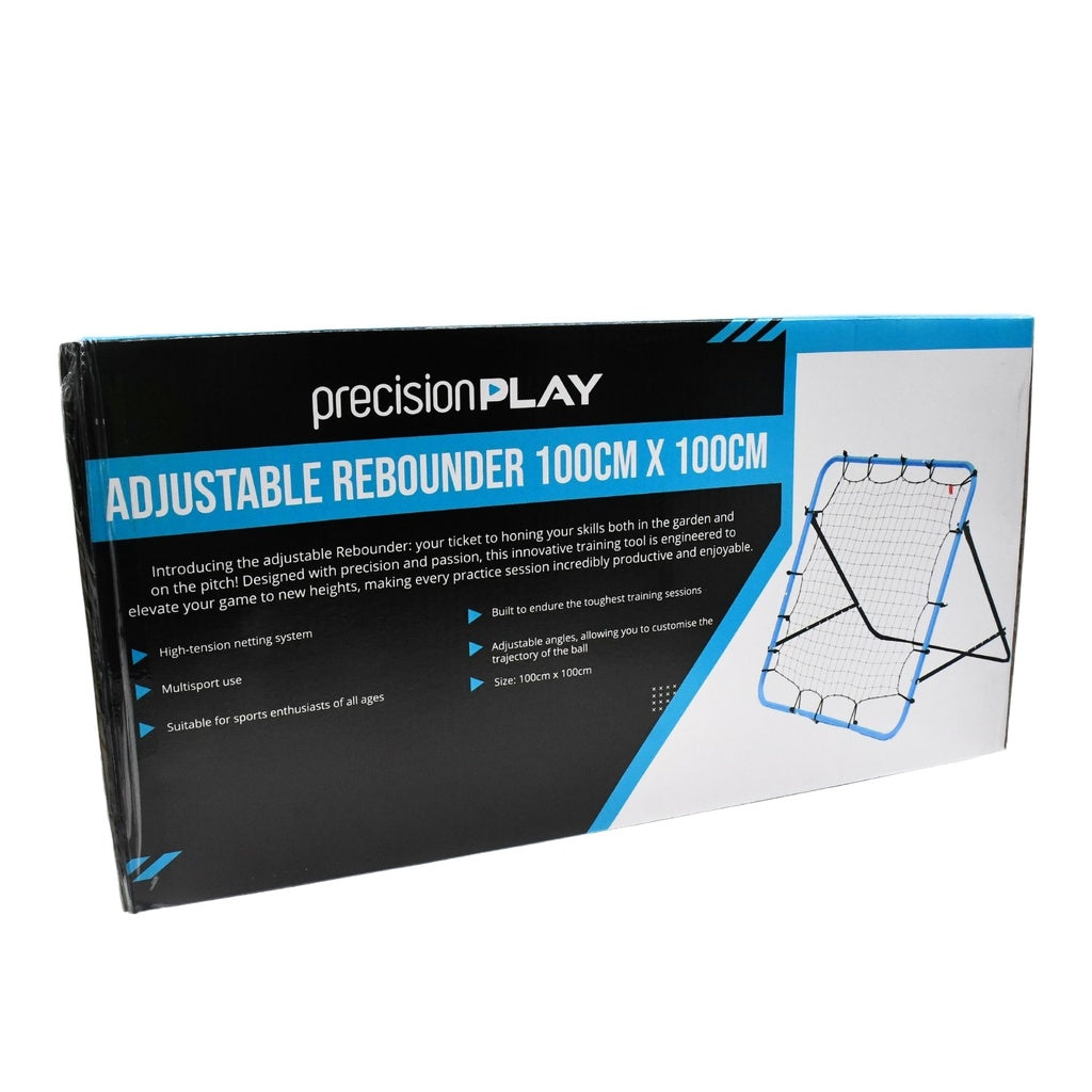 PrecisionPLAY Adjustable Football Rebounder 100 x 100cm