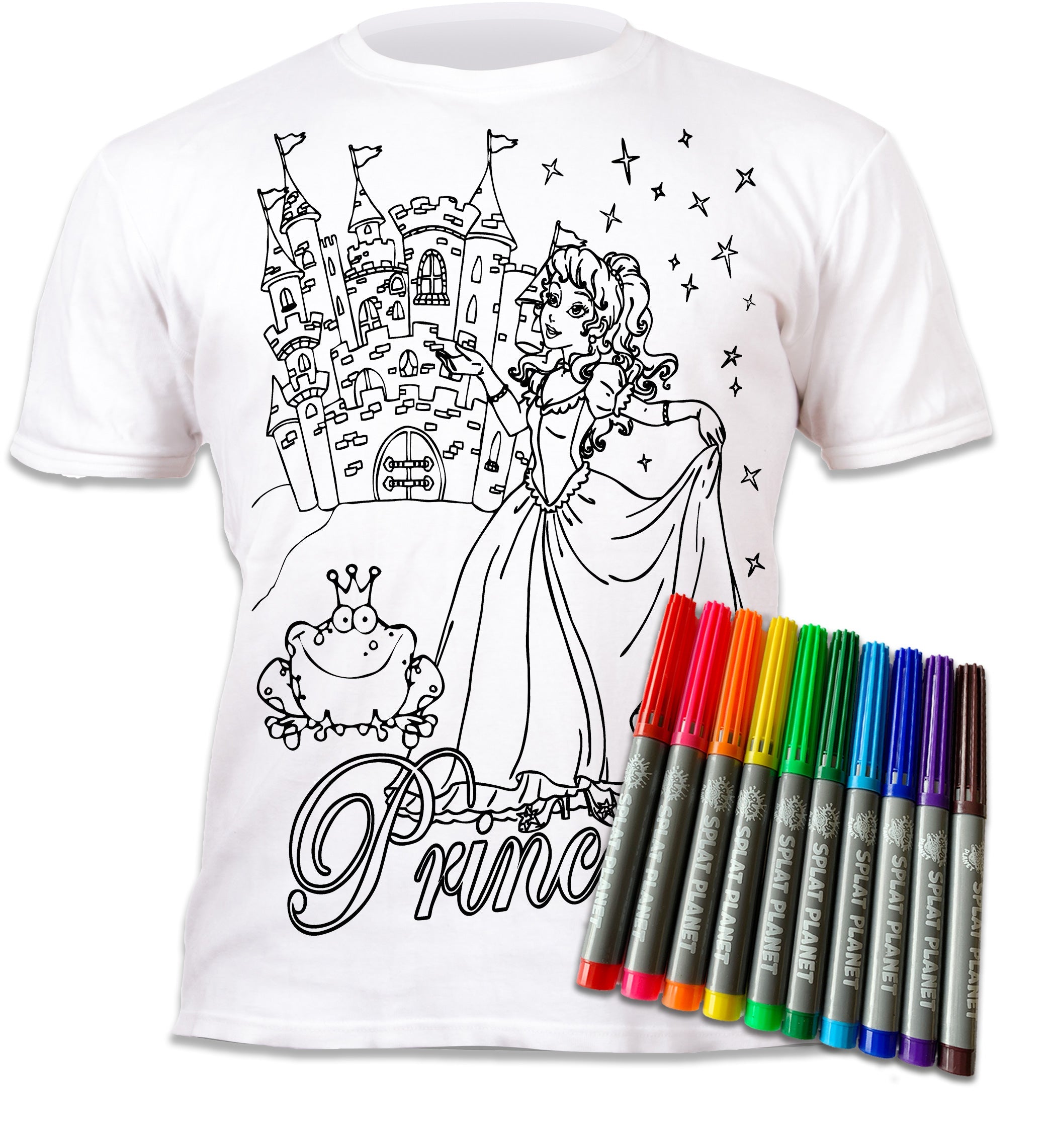 Princess Colour In T-Shirts