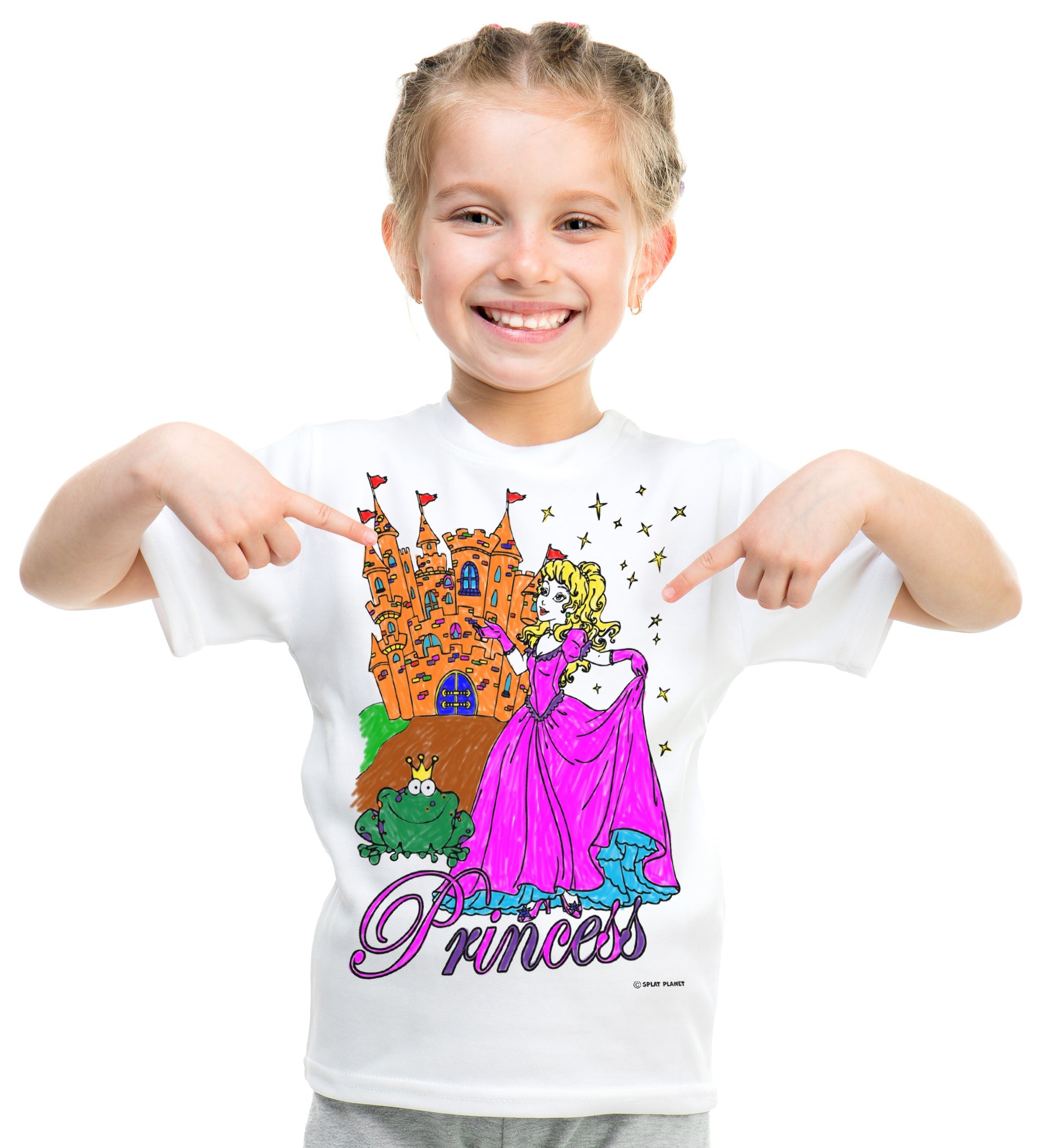 Princess Colour In T-Shirts