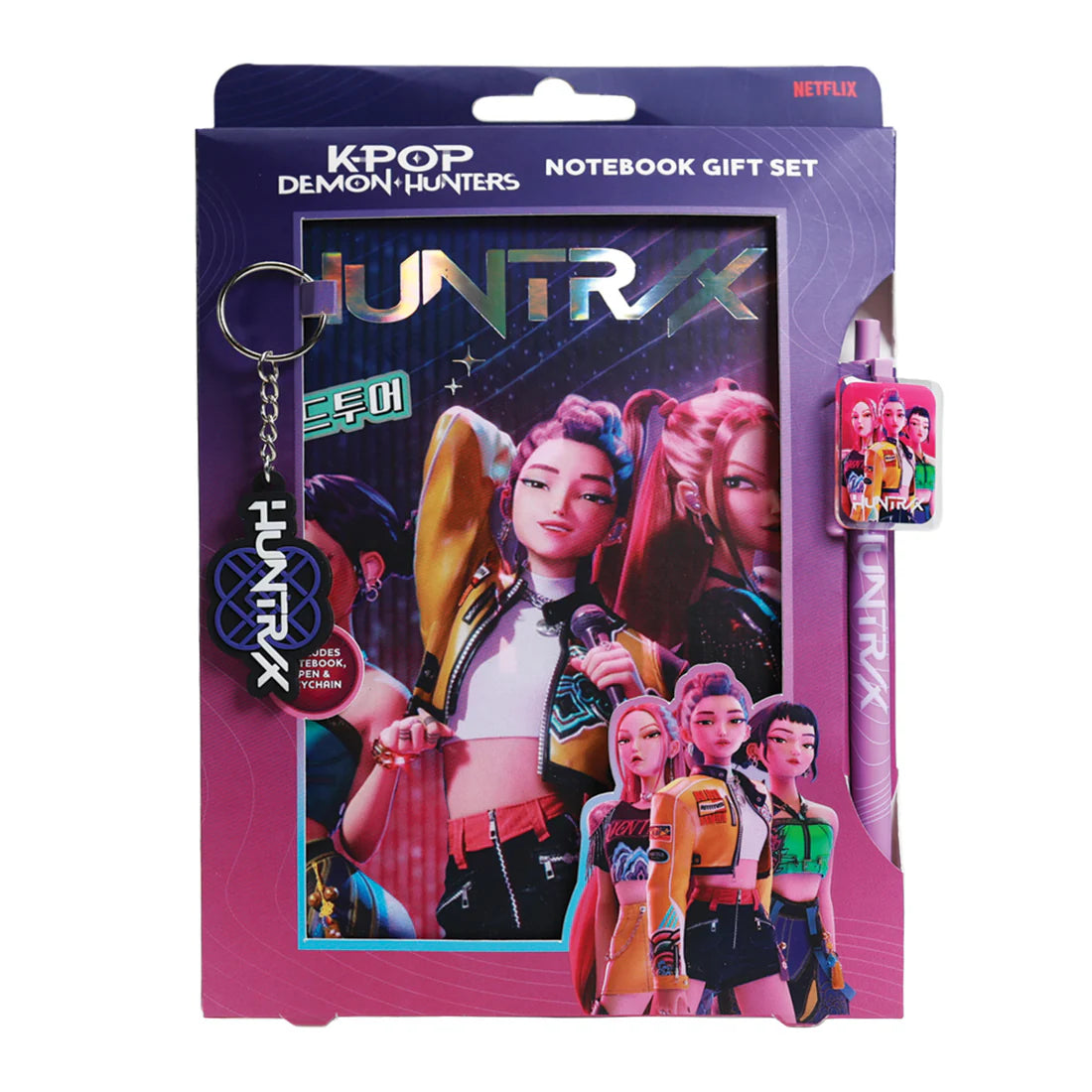 K-Pop Demon Hunter Notebook Gift Set – Huntr X
