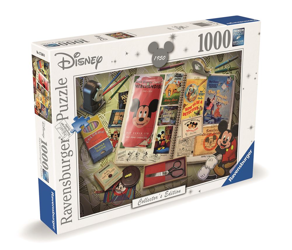 Ravensburger Mickey 1950 1000 Piece Jigsaw Puzzle
