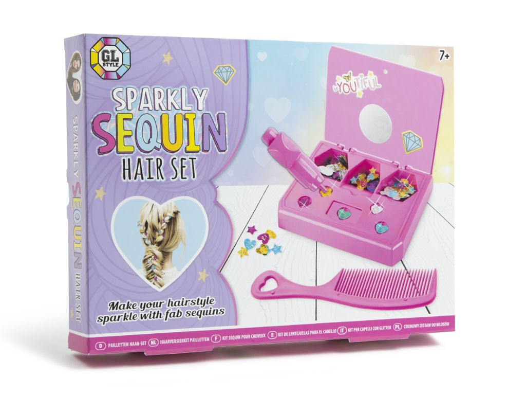 GL Style Sequin Hair Set