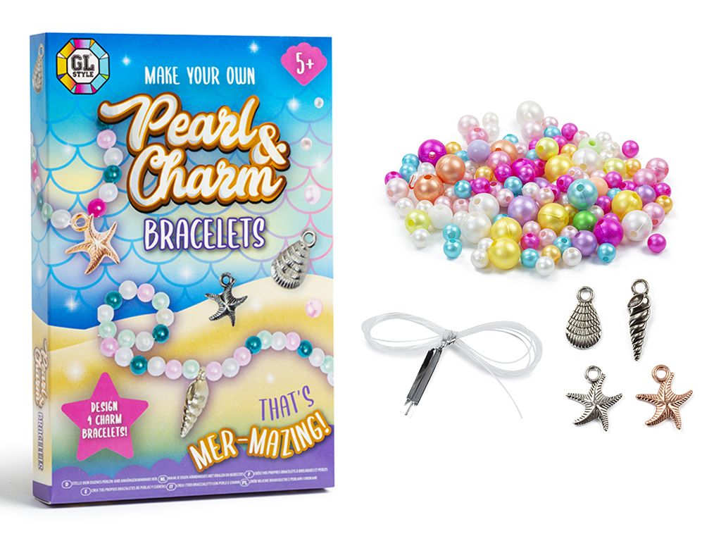 GL Style Myo Pearl & Charm Bracelet