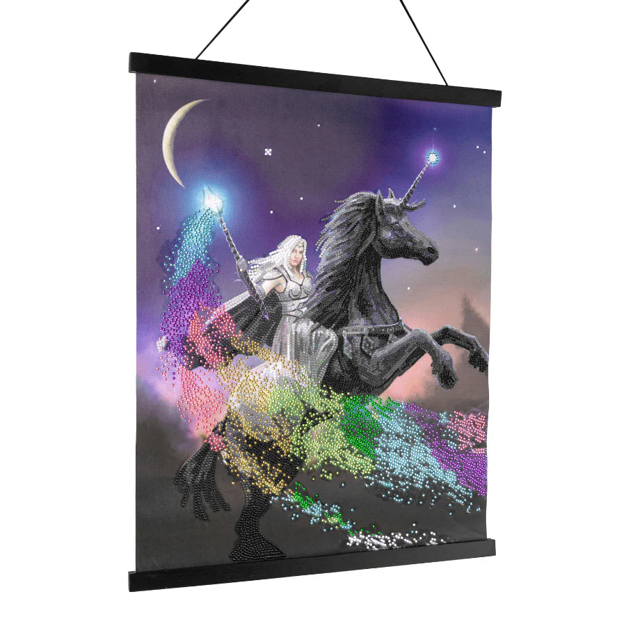Rainbow Magic, 40x50cm Crystal Art Scroll