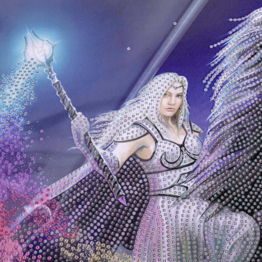 Rainbow Magic, 40x50cm Crystal Art Scroll