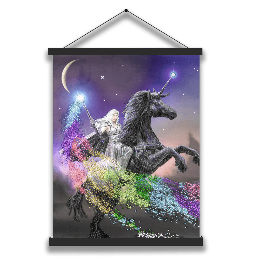 Rainbow Magic, 40x50cm Crystal Art Scroll