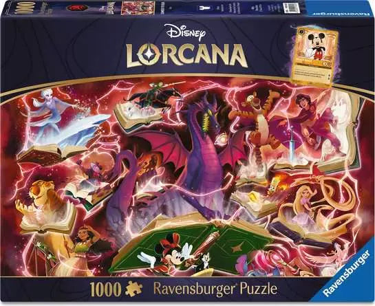 Ravensburger DLC Glimmers of the Realm: Ruby 1000 Piece Jigsaw Puzzle