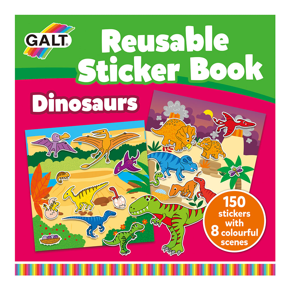 Reusable Sticker Book - Dinosaurs