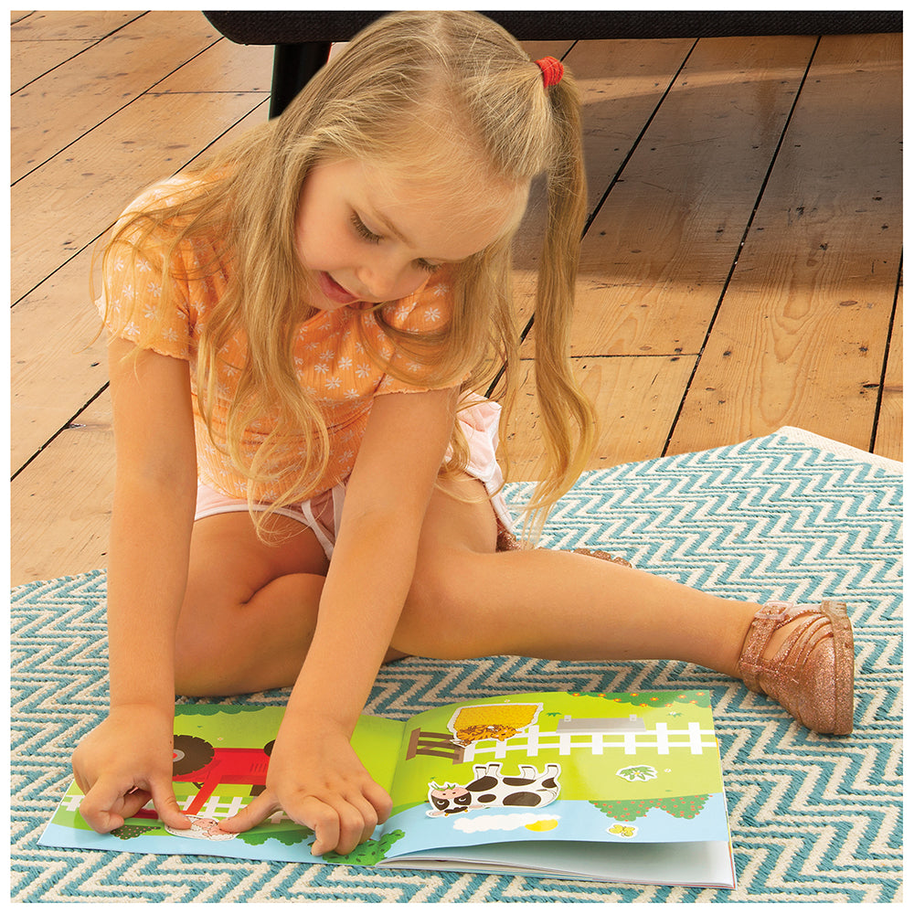 Reusable Sticker Book - Farm