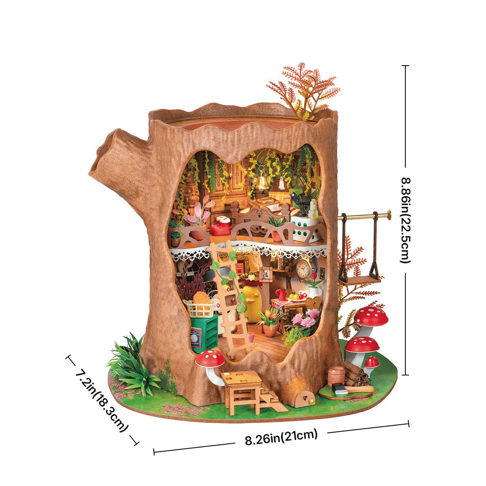 Rolife Fairytale Tree House DIY Miniature House Kit