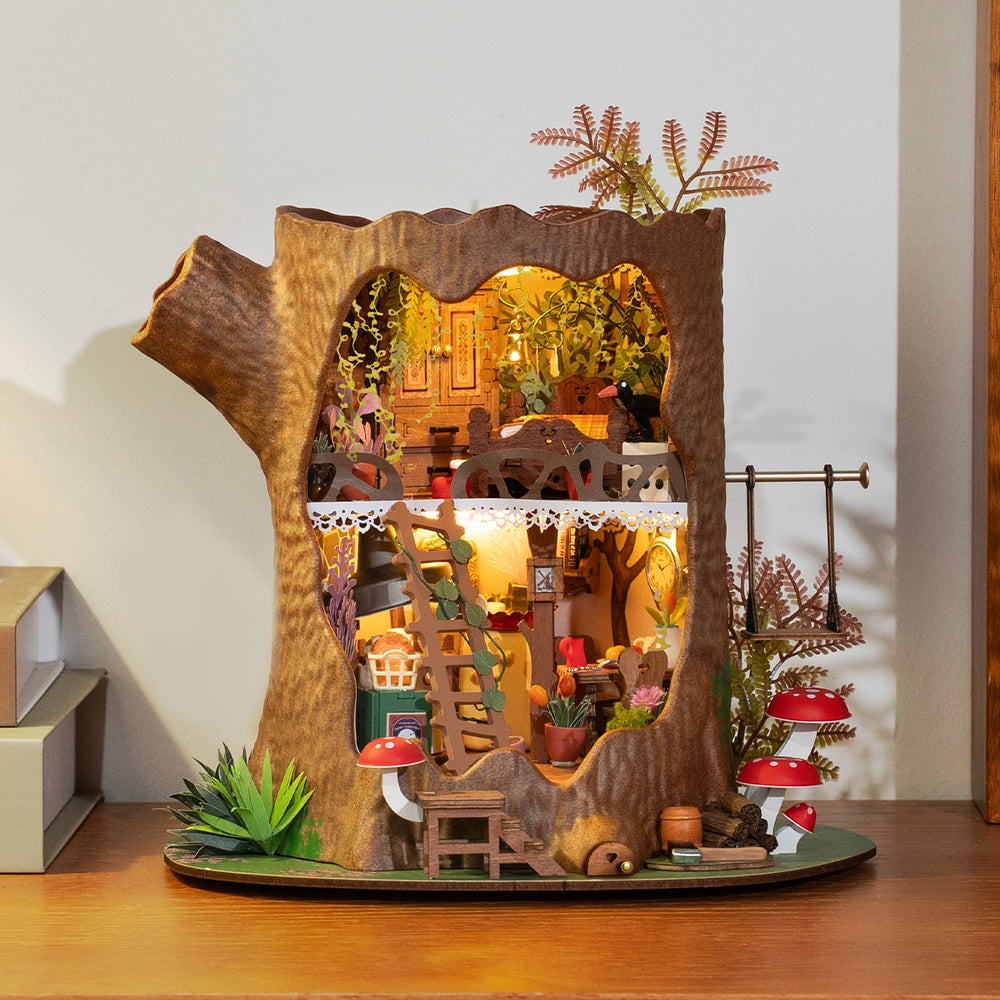 Rolife Fairytale Tree House DIY Miniature House Kit