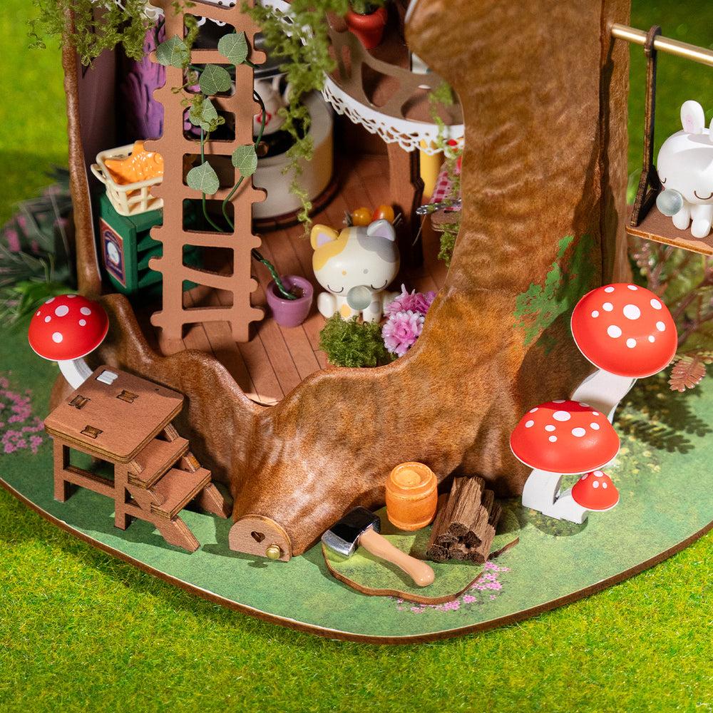 Rolife Fairytale Tree House DIY Miniature House Kit