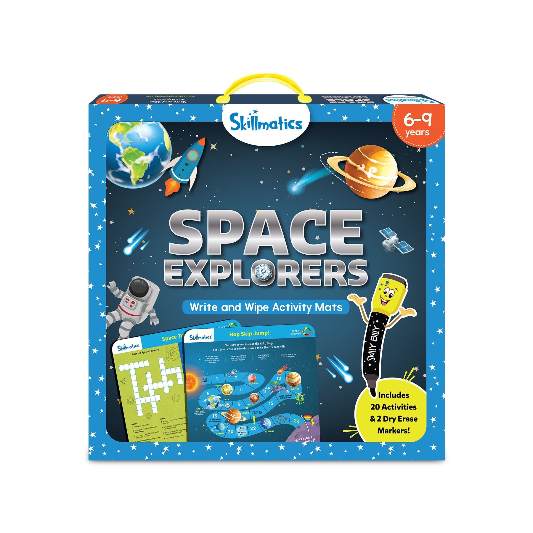 Write & Wipe - Space Explorers (10 mats)