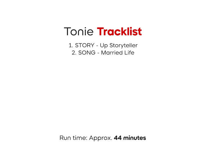Tonies Disney Pixar Up Audio Character