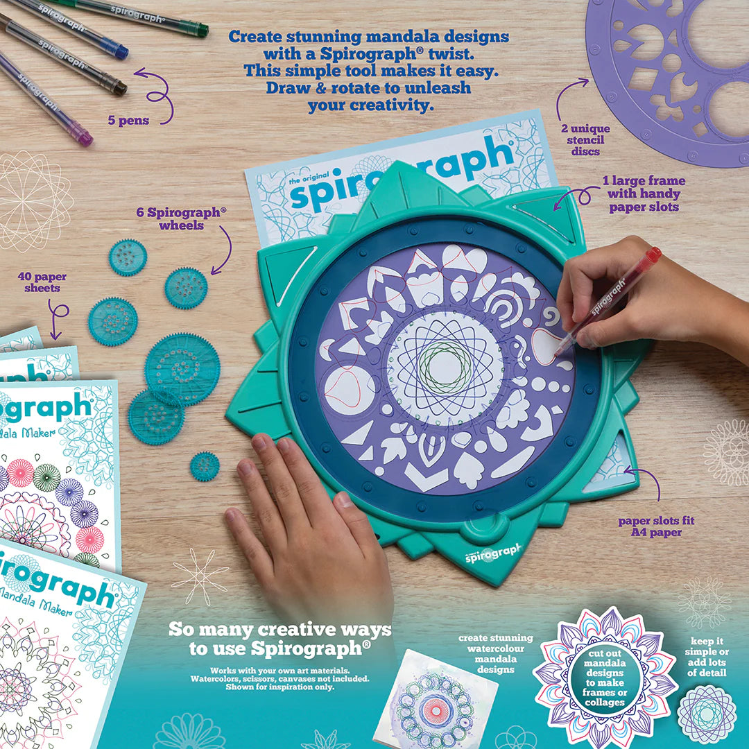 Spirograph Mandala Maker