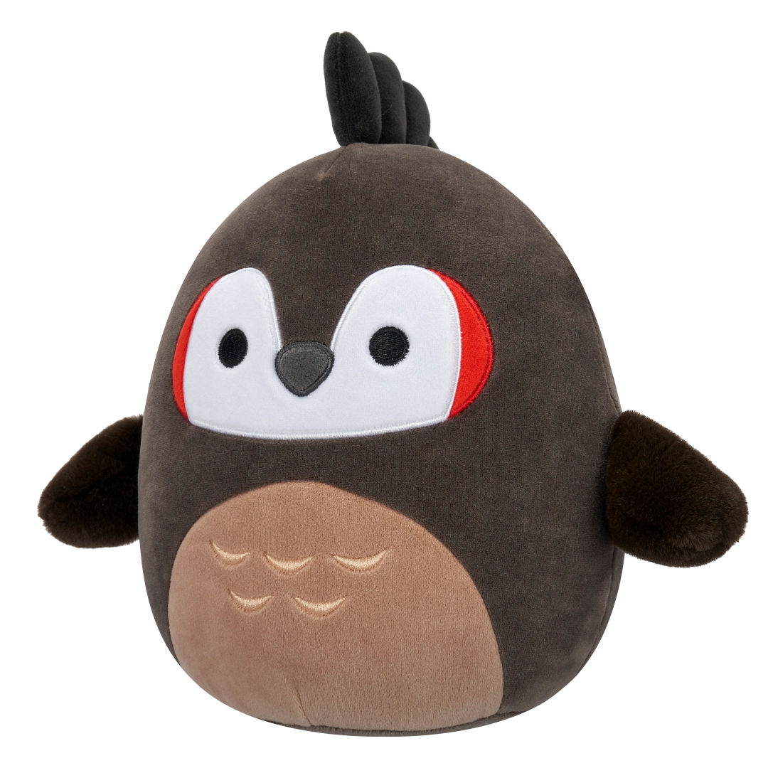 7.5" Squishmallow Theodore Dark Taupe Roadrunner