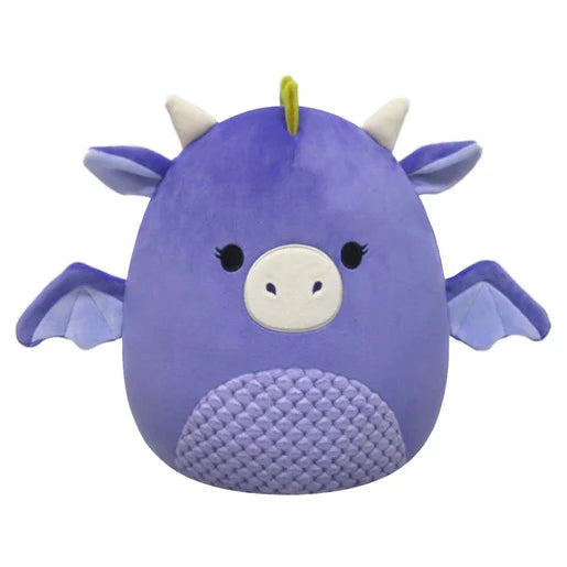 12" Squishmallow Fanny Periwinkle Dragon