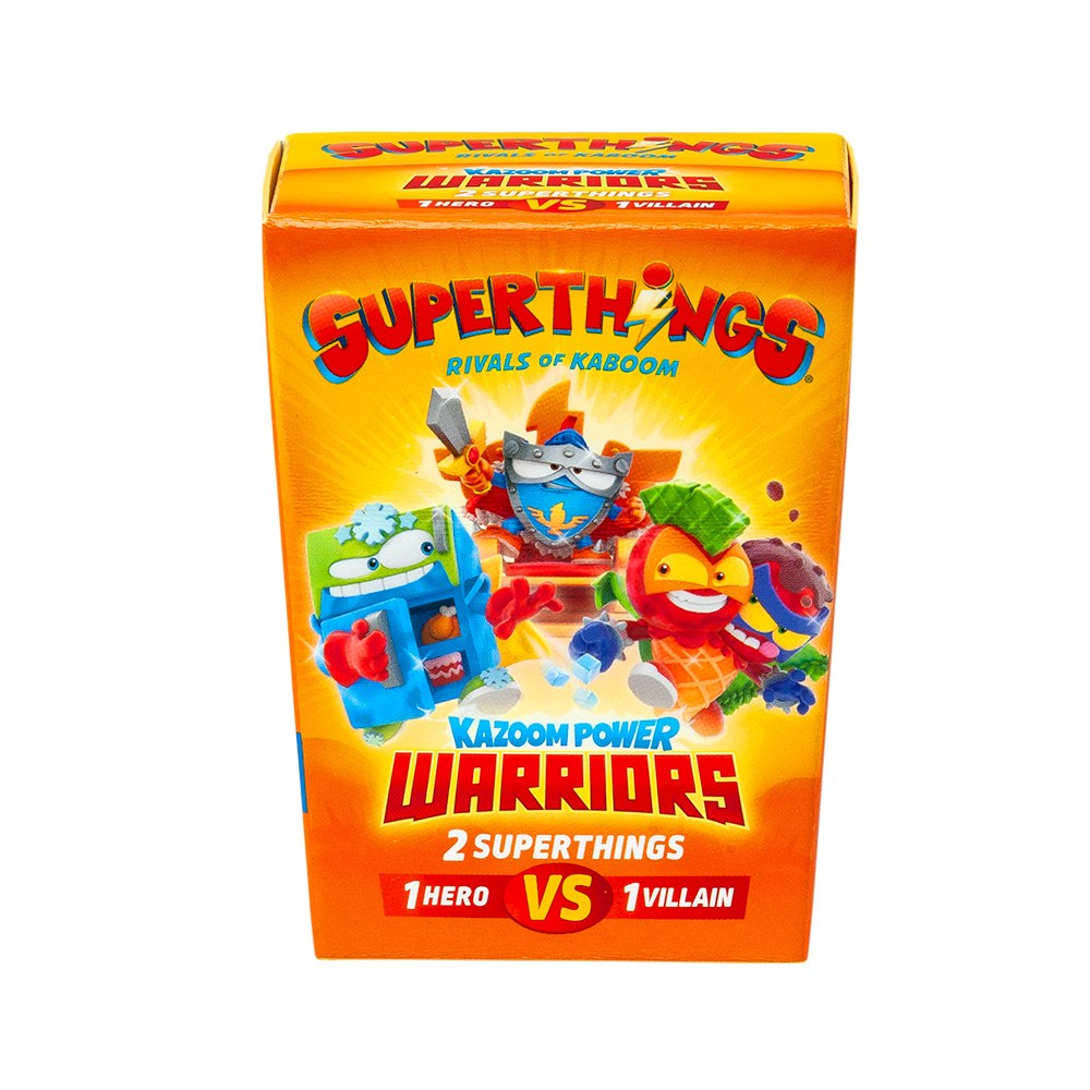 SuperThings Kazoom Power Warriors Figure 2-Pack
