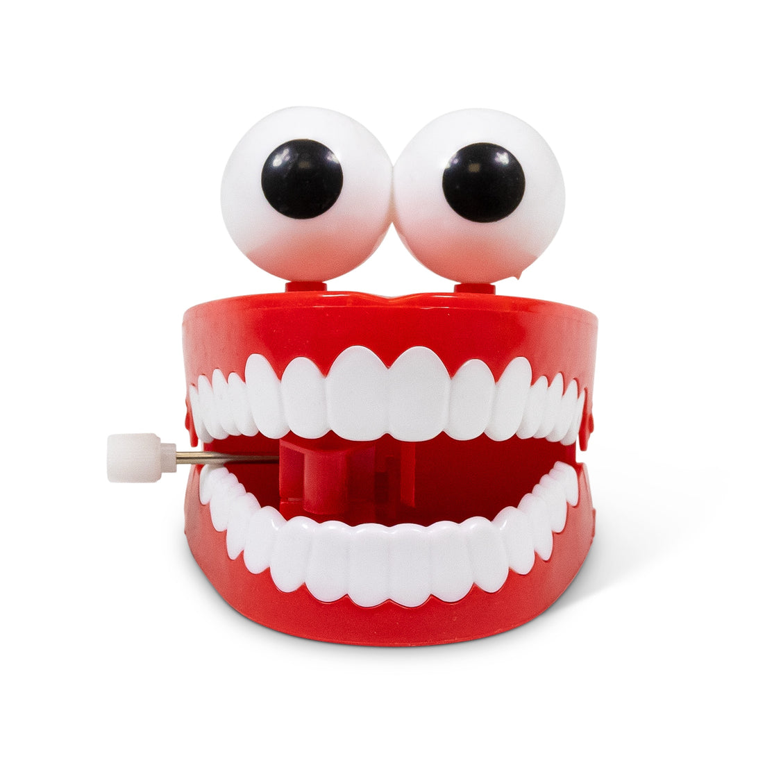 Eyeball Chattering Teeth Novelty Toy