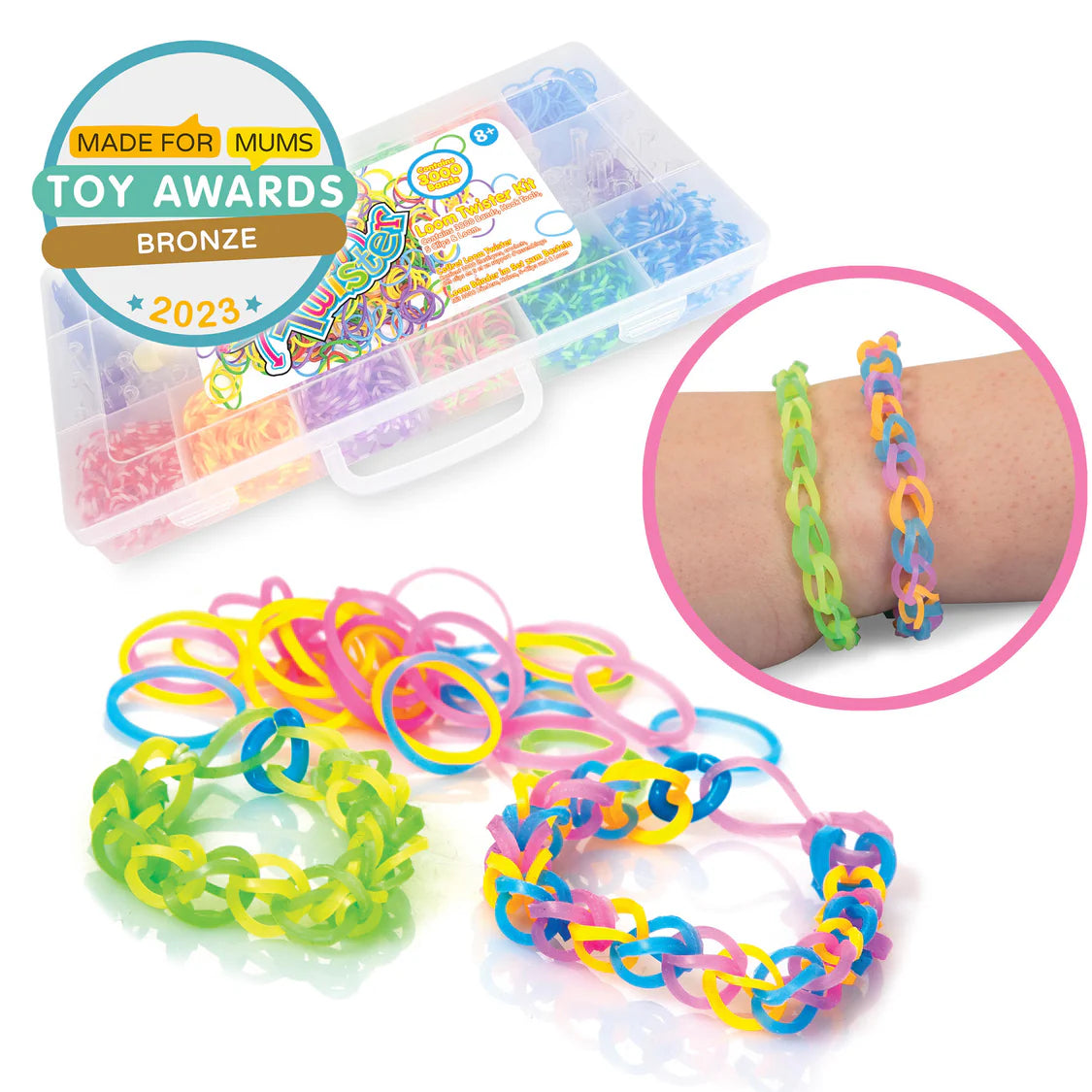 3000 Piece Loom Twister Set