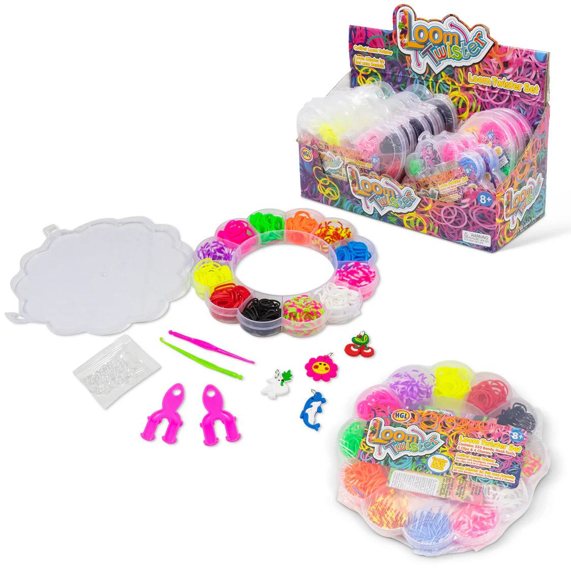 350Pc Shaped Loom Set