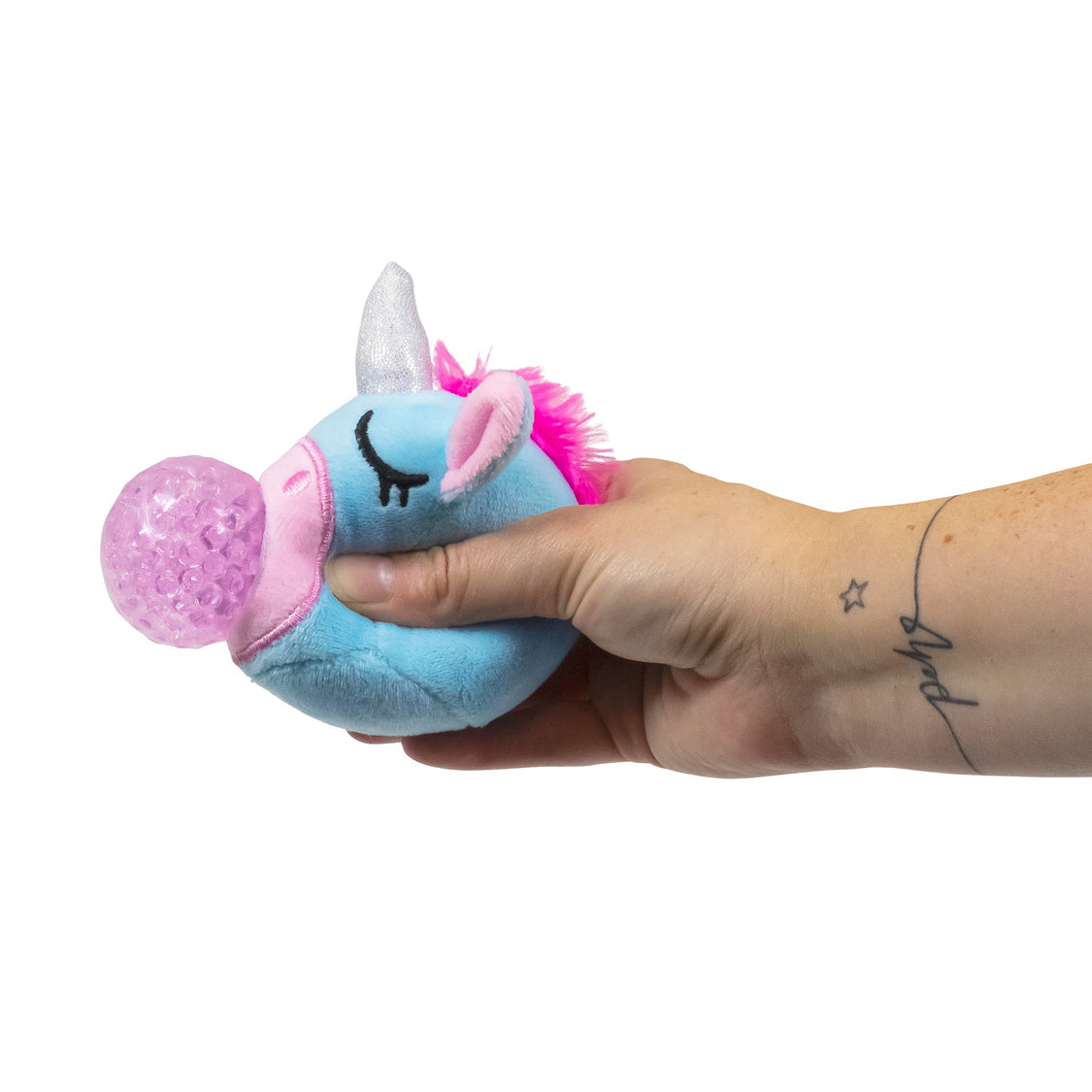 Unicorn Plush Bead Ball Sensory Toy