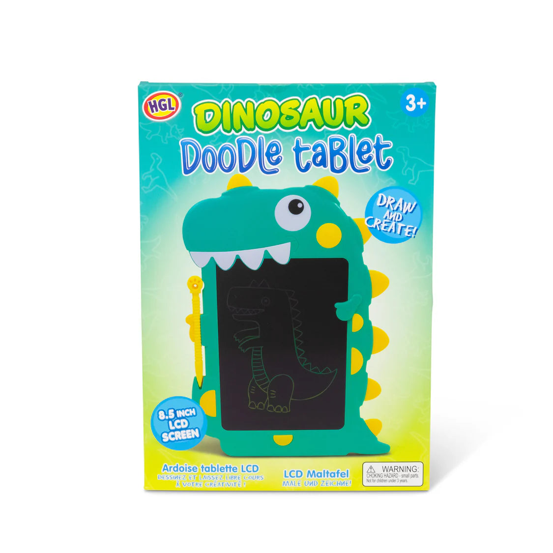 Dinosaur Lcd Drawing Tablet -Green