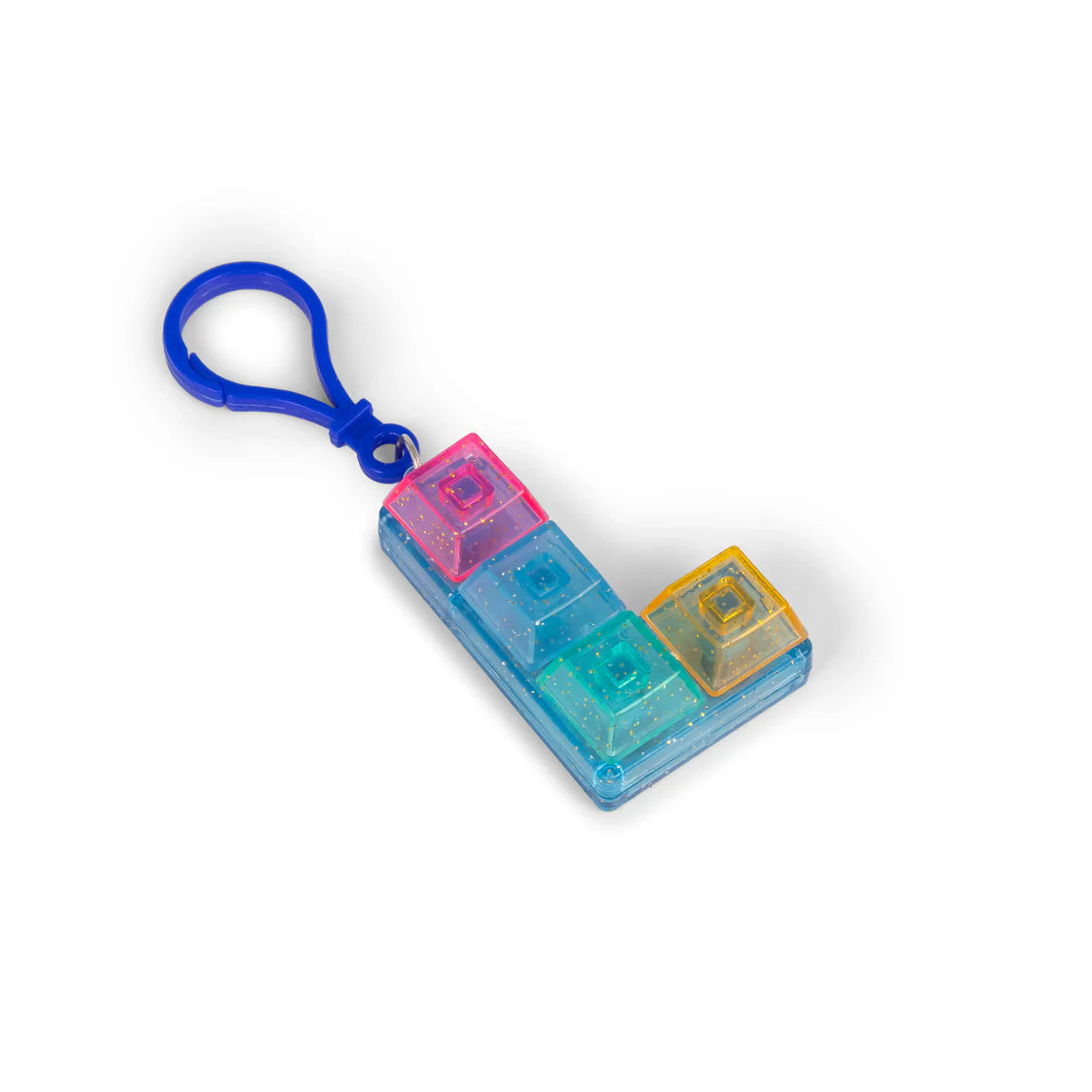 Glitter Clicker Keychain
