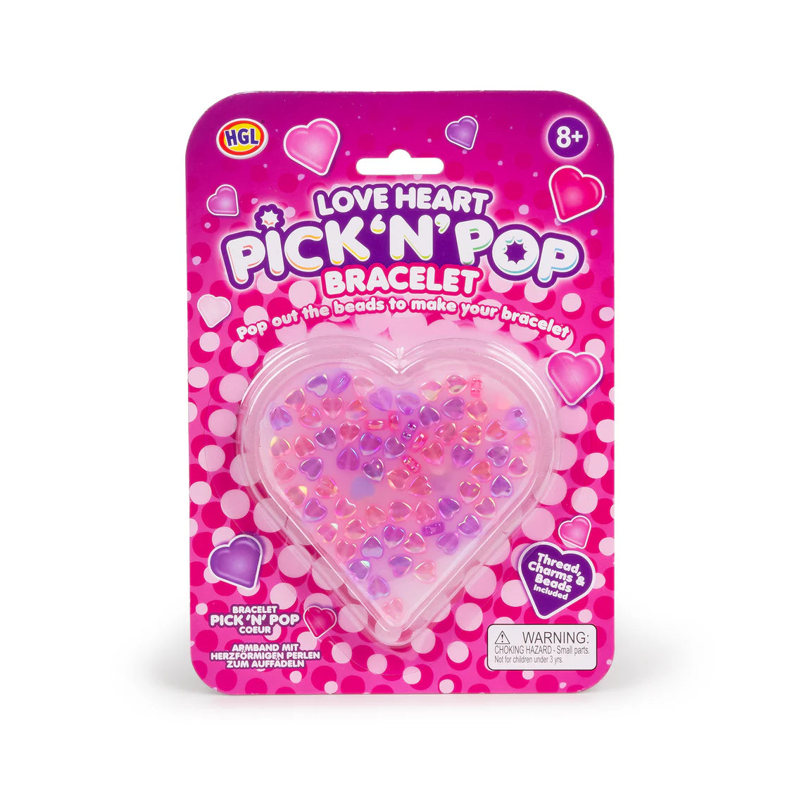 Pick N Pop Bracelets Love Heart