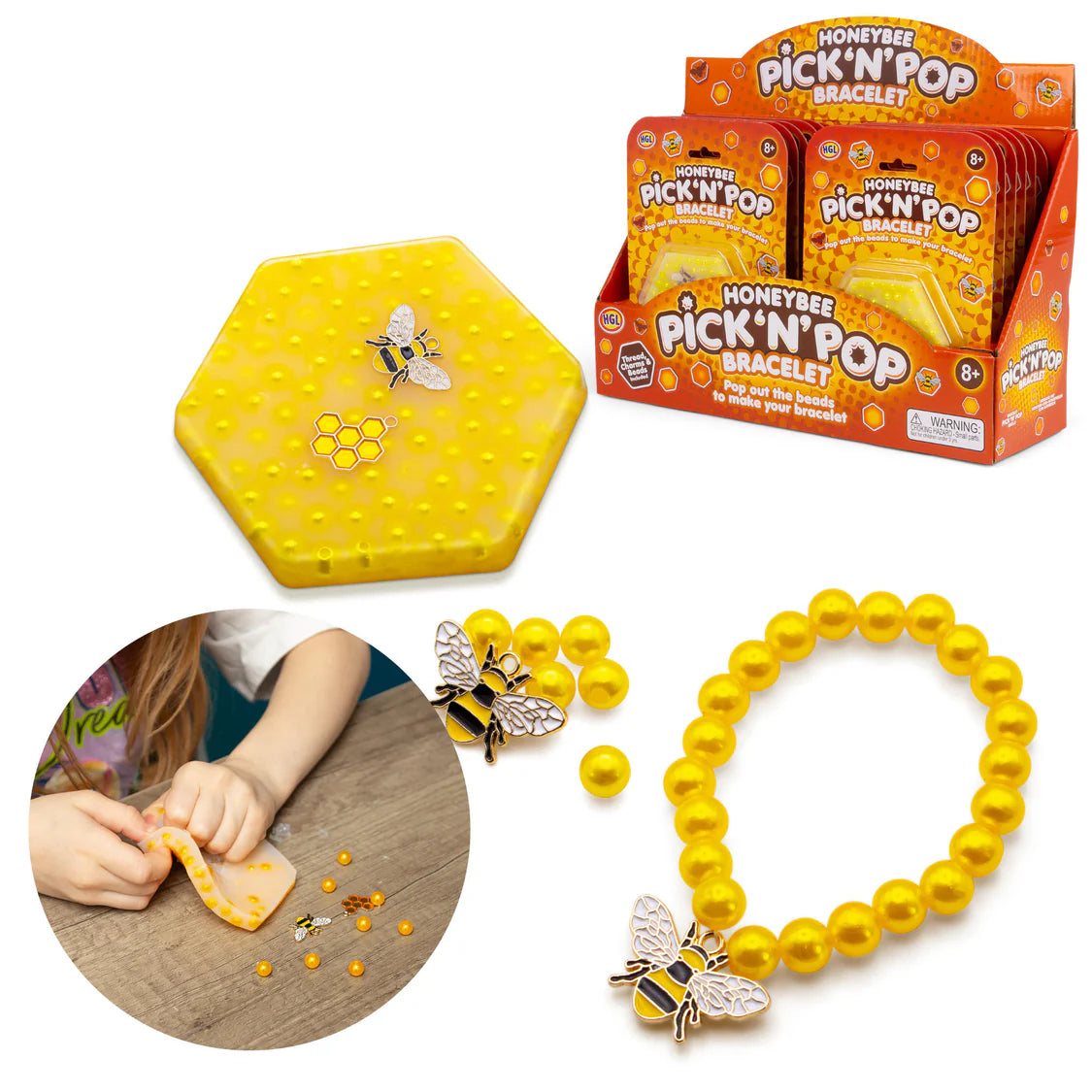 Pick N Pop Bracelets Honeybee