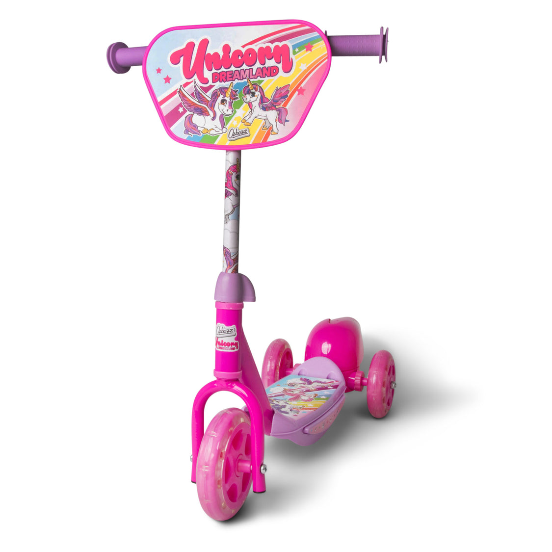 Unicorn Bubble Ride-On Scooter Toy