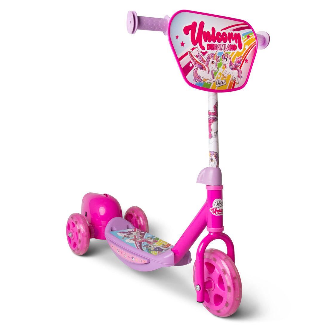 Unicorn Bubble Ride-On Scooter Toy