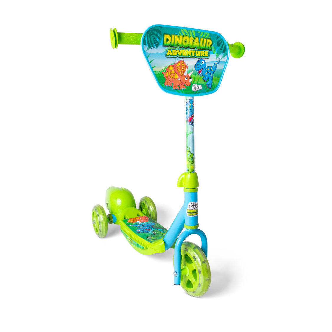 Dinosaur Bubble Ride-On Scooter