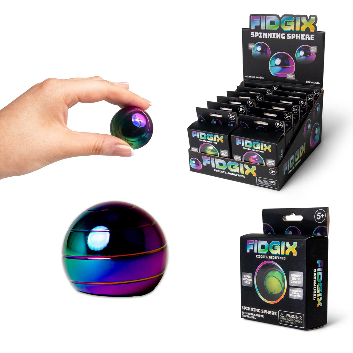 Fidgix Spinning Sphere