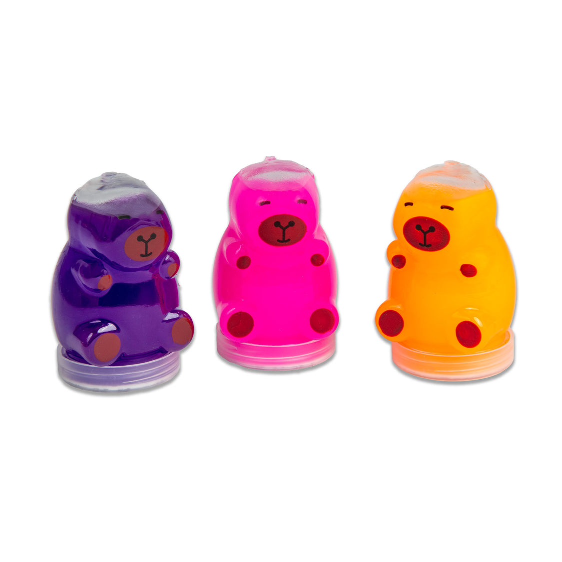 Mini Capybara Slime 3-Pack