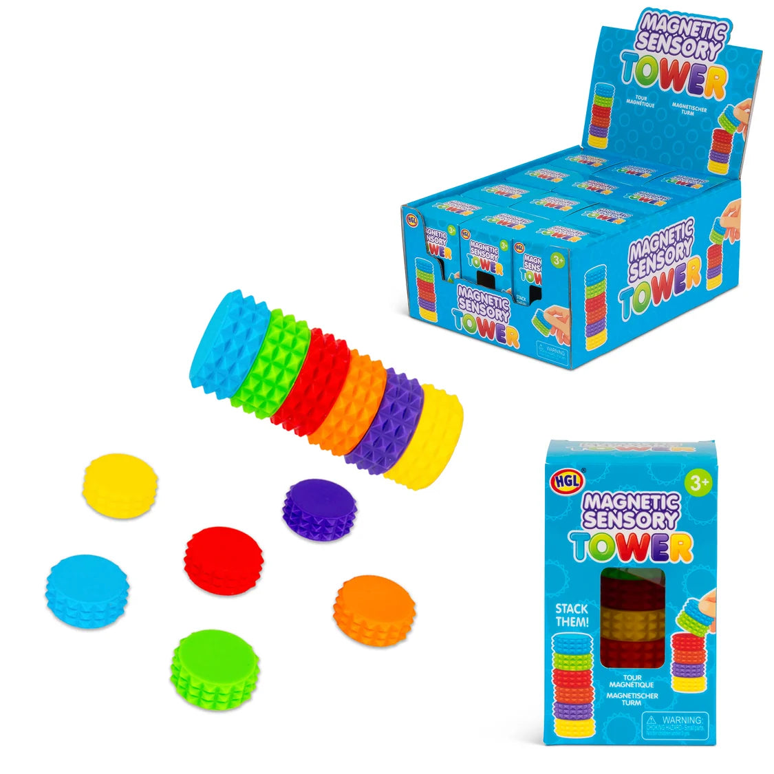 Fidgix Magnetic Tower Fidget Toy