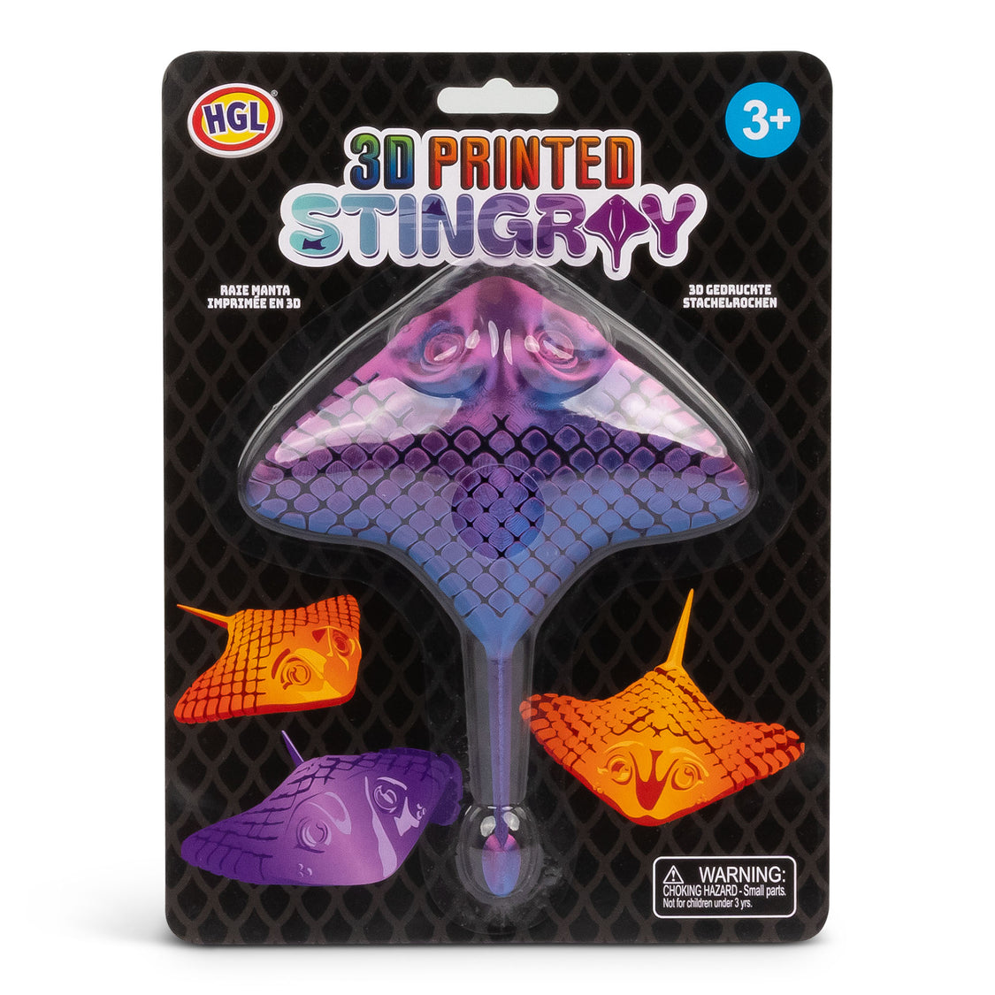 3D Printed Stingray Fidget Toy Assortment