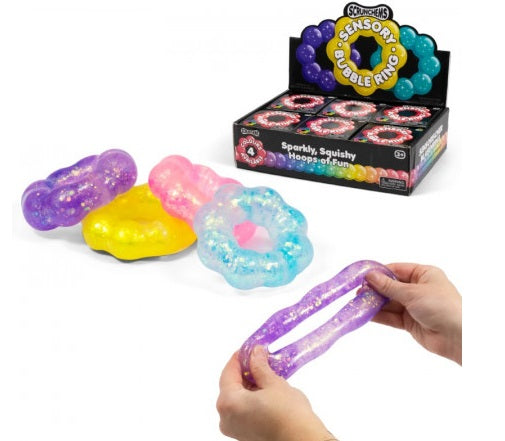 Scrunchems Sensory Bubble Ring Asst