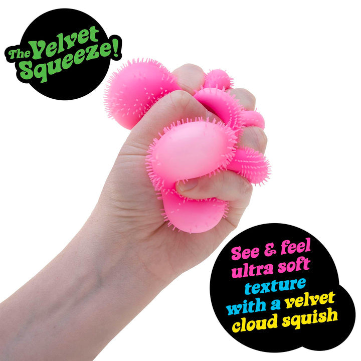 Needoh Fuzz Ball Flower Power Asst