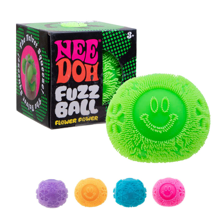 Needoh Fuzz Ball Flower Power Asst