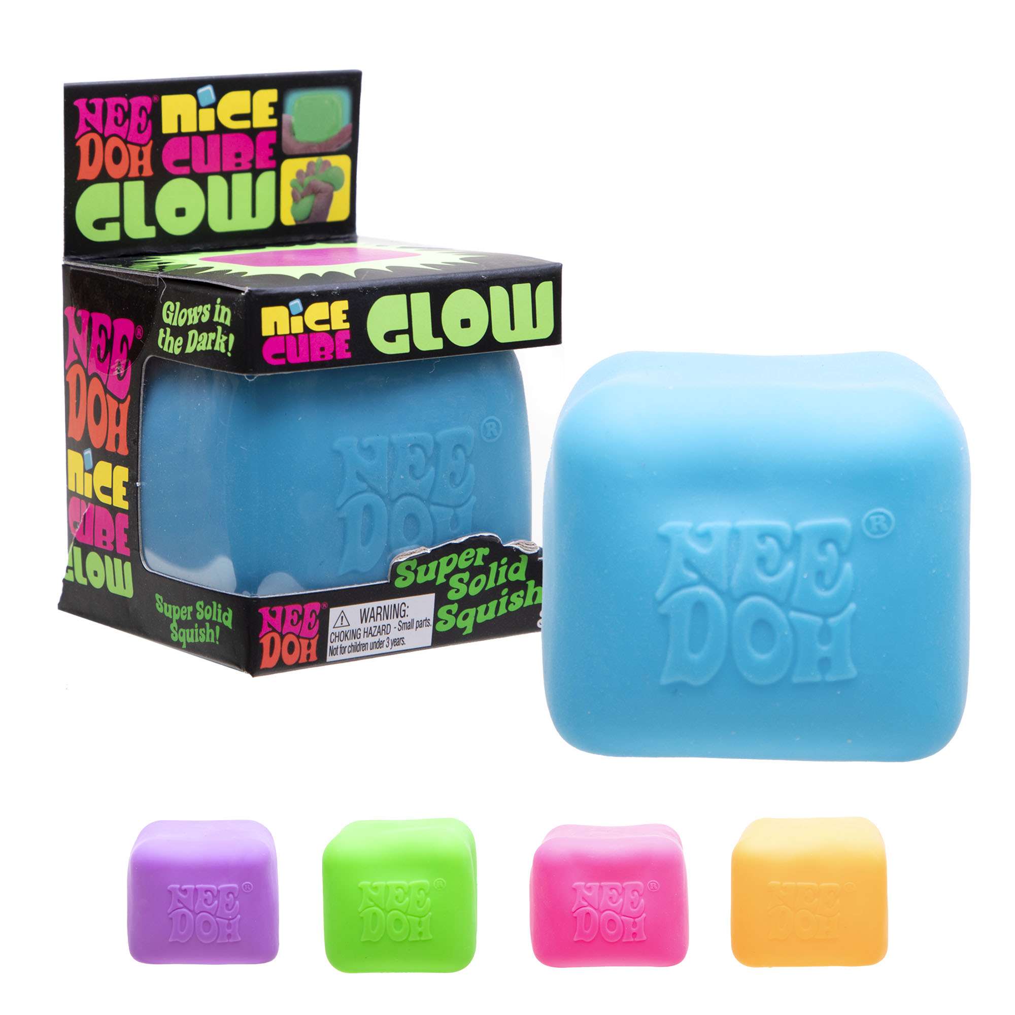 Needoh Nice Cube Glow Asst