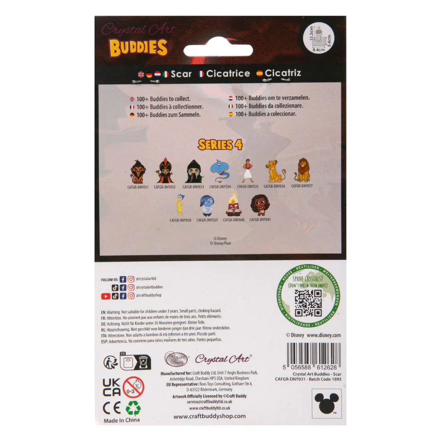 Scar, Crystal Art Buddy