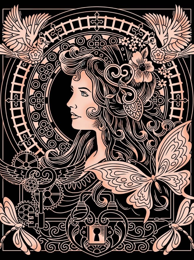 Artfoil Rose Gold Secret Beauty